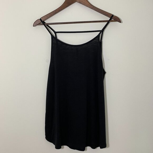 Aerie Real Soft Tank Top - Black S - Picture 1 of 7